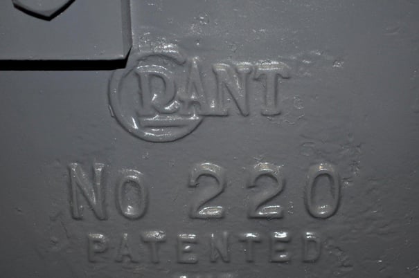 Grant Orbital Spin #220, riveter, 3/4" stroke, 208-220/440 V., 3-phase, 2 HP, 1150 RPM, foot pedal - Image 7