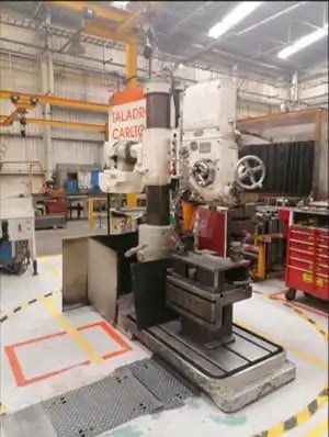 6' -9" Carlton #1A, radialo arm drill, S44868 - Image 1