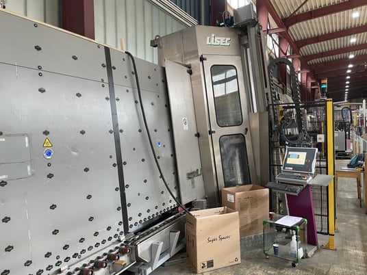 Lisec #LV-20/35-VSA, Automated Insulating Glass Line, 78" x 138" max dimension, 3-15 mm glass thickness, 2009 - Image 8