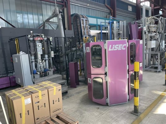 Lisec #LV-20/35-VSA, Automated Insulating Glass Line, 78" x 138" max dimension, 3-15 mm glass thickness, 2009 - Image 9