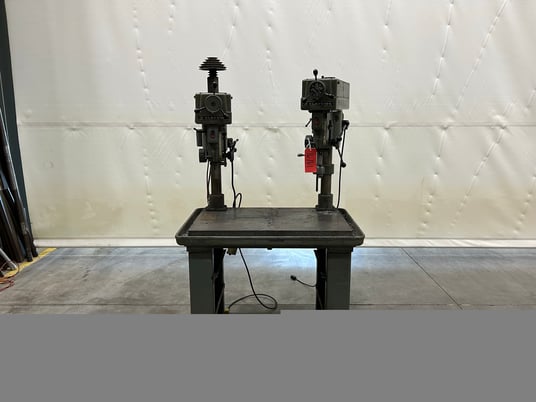2 Spindle Clausing drill press, #16761 - Image 1