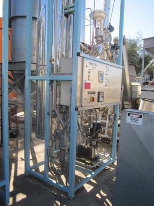 Finn Aqua #1500-S1, Boiler, Pure Steam Generator, 80 HP, 1240 kg/hr. pure steam @ 116 psi, 3258 PPH plant - Image 2