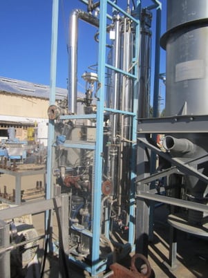 Finn Aqua #1500-S1, Boiler, Pure Steam Generator, 80 HP, 1240 kg/hr. pure steam @ 116 psi, 3258 PPH plant - Image 5