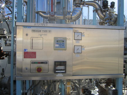 Finn Aqua #1500-S1, Boiler, Pure Steam Generator, 80 HP, 1240 kg/hr. pure steam @ 116 psi, 3258 PPH plant - Image 6
