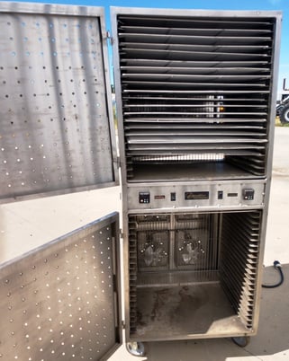 Excalibur Professional #CM2A, 2-Zone Commercial Dehydrator, Stainless Steel, (19) 26" x 18" racks, 1" - Image 5