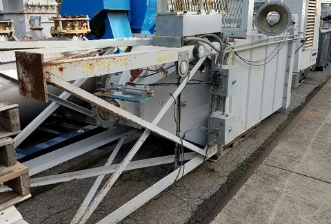 200 sq.ft., Baghouse Dust Collector, 44" L x 44" W x 96" straight side chamber, (25) 5" dia. x 6' L bags, 5 HP - Image 4