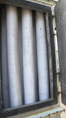 Sternvent #20-6-4X, Baghouse Dust Collector, 33" x 13" x 76" straight side unit, (20) 4" diameter x 48" L - Image 3