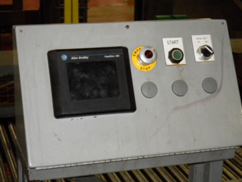 PAI #4500, high level palletize, 45 cases/min., 76" max load height, 11 pallet magnetic capacity, 15 cfm @ 60 - Image 1