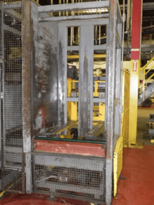 PAI #4500, high level palletize, 45 cases/min., 76" max load height, 11 pallet magnetic capacity, 15 cfm @ 60 - Image 3