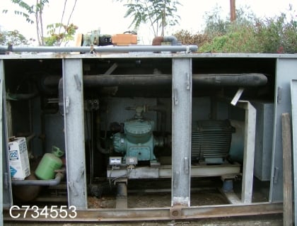 40 Ton, Process Products, Inc. #EXPC50H, Complete Air Cooled Package, R22/R-12/502, 32" x 40" blower, 3/4" - Image 6