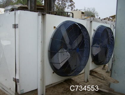 40 Ton, Process Products, Inc. #EXPC50H, Complete Air Cooled Package, R22/R-12/502, 32" x 40" blower, 3/4" - Image 7
