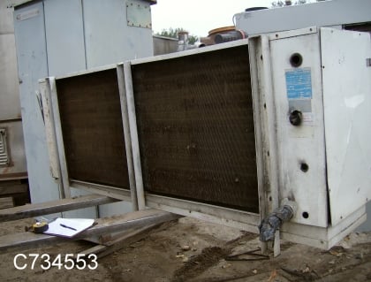 40 Ton, Process Products, Inc. #EXPC50H, Complete Air Cooled Package, R22/R-12/502, 32" x 40" blower, 3/4" - Image 9