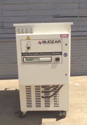 Budzar ICE (Industrial Chilling Equipment) #LTA-3-SP, Portable Process Chiller, R-22, 7 GPM, 400/150 psi, 3 - Image 1
