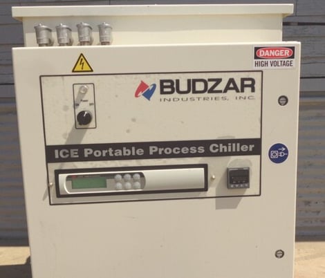 Budzar ICE (Industrial Chilling Equipment) #LTA-3-SP, Portable Process Chiller, R-22, 7 GPM, 400/150 psi, 3 - Image 5