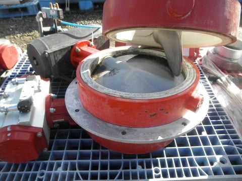 12" -15" Bray Int' l, Butterfly Valves, lot of (7), w/(2) Stainless Steel butterfly gates - Image 2
