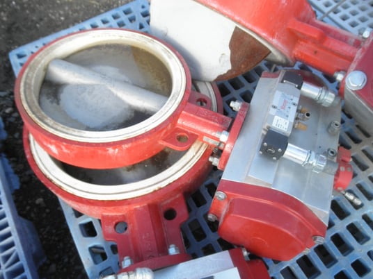 12" -15" Bray Int' l, Butterfly Valves, lot of (7), w/(2) Stainless Steel butterfly gates - Image 7