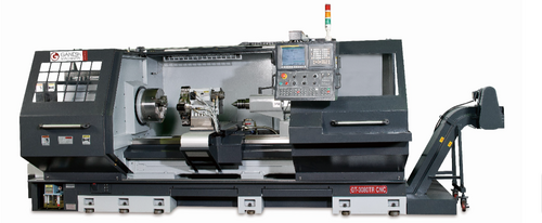 Ganesh #GTW-3060, CNC lathe, 30" swing, 22" turning diameter, Fanuc 0i-TF, 8 station tool turret - Image 1