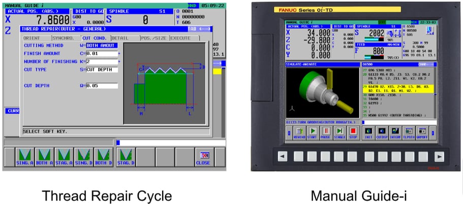 Ganesh #GTW-3060, CNC lathe, 30" swing, 22" turning diameter, Fanuc 0i-TF, 8 station tool turret - Image 2