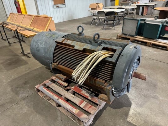 500 HP 3580 RPM Teco Westinghouse, Frame 5011A, TEFC, BB, 460 Volts - Image 1