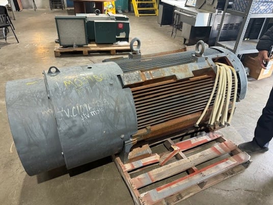 500 HP 3580 RPM Teco Westinghouse, Frame 5011A, TEFC, BB, 460 Volts - Image 3