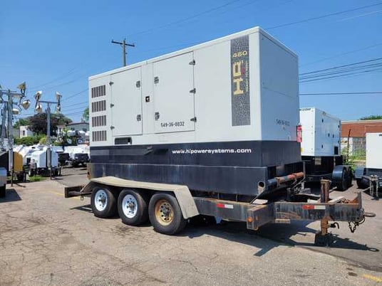 369 KW Hipower #HRJW-460-T6, portable diesel generator, sound attenuated enclosure, multi-voltage, EPA Tier - Image 1