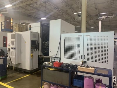 Samputensili #S250-G, CNC vertical threaded & profile wheel gear grinder, w/auto loading shuttle rotary - Image 1