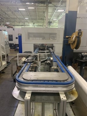 Samputensili #S250-G, CNC vertical threaded & profile wheel gear grinder, w/auto loading shuttle rotary - Image 4