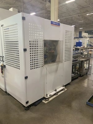 Samputensili #S250-G, CNC vertical threaded & profile wheel gear grinder, w/auto loading shuttle rotary - Image 5