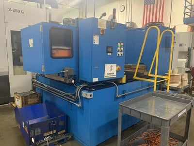 Samputensili #S250-G, CNC vertical threaded & profile wheel gear grinder, w/auto loading shuttle rotary - Image 7