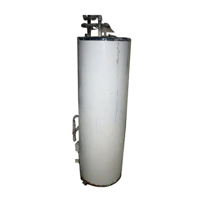 34000 BTUH Rheem #21V40-7 Fury hot water heater, 40 gallon, 5"-14" inlet, serial #RN 0797106316 - Image 2