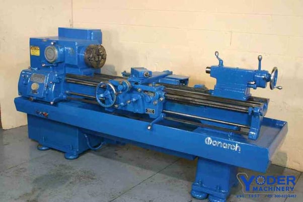 16" x 54" Monarch #16-Series-50, engine lathe, 4-jaw 10" chuck, 7.5 HP, hard ways, #50813 - Image 6