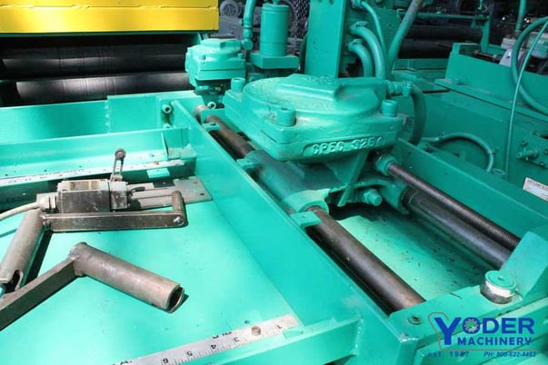 18" x .125" Coe Press Equipment, air feed, #19399 - Image 7