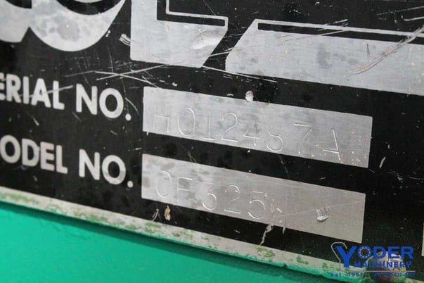 18" x .125" Coe Press Equipment, air feed, #19399 - Image 10