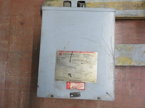 15 KVA 208 Primary, 208 Secondary, Westinghouse transformer, 3R, 1 yr warranty - Image 1