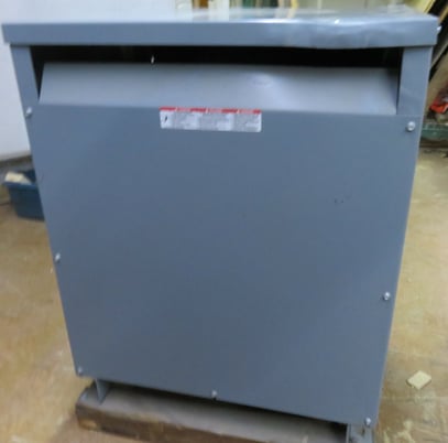 112.5 KVA 480 Primary, 240 Secondary, Square D transformer, class AA, 1 yr warranty - Image 2