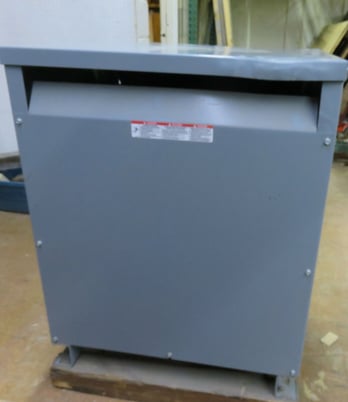 112.5 KVA 480 Primary, 240 Secondary, Square D transformer, class AA, 1 yr warranty - Image 3