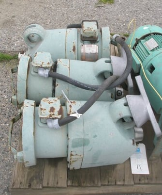 1 HP Lightnin #ND3, Agitator, 7/8" diameter Shaft, 1735 RPM, 208-230/460 V, Clamp-On - Image 1