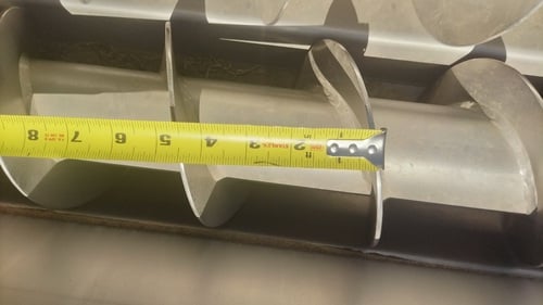 Live Bin Bottom, Stainless Steel, 5" diameter x 8' l screws - Image 7