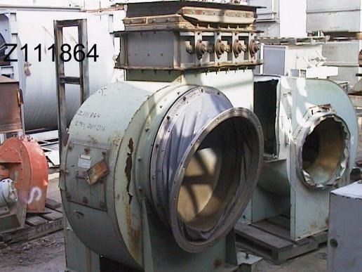 New York Blower #279LL, Fan Blower, 30" diameter Intake, 16" x 30" exhaust w/air dampers, 10 HP, 1745 RPM - Image 2