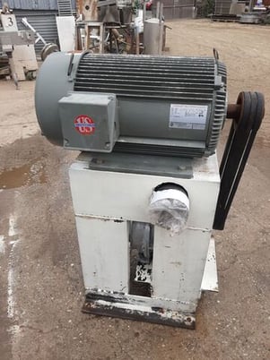 542 cfm, 13 psi, Sutorbilt #5M-B, Rotary Positve Blower, 4" inlet/outlet, 2850 RPM rotor, 416 Hg vacuum, 25 - Image 1