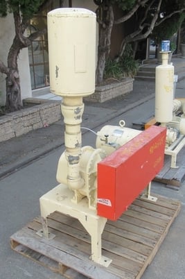 Sutorbilt #5HVB 140, Lobe Type Blower, 3" in/out, 7.5 HP, 1735 RPM, 208-220/440 V - Image 2