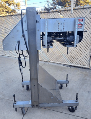 ELF #ACT600R, Inline Capper/Torquer Machine, 6-Spindle, adjustable gripper belts, 25-110 mm Caps - Image 3