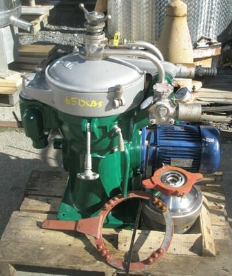 Alfa-Laval #MAB-204S-24-60, Separator Centrifuge, 3-way separator, 5 HP - Image 3