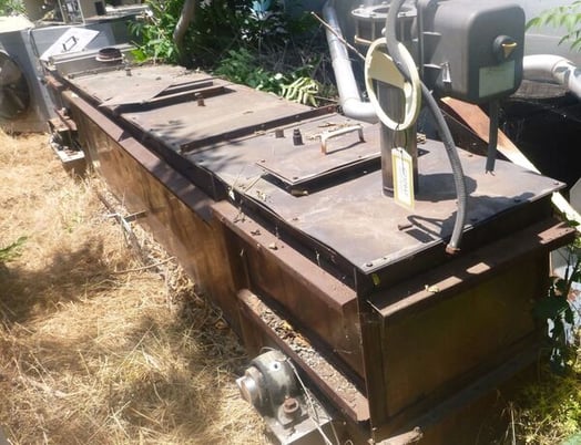 18" wide x 13' long, Horizontal Metal Mesh Belt Feed Conveyor, Stainless Steel, 3 HP - Image 10