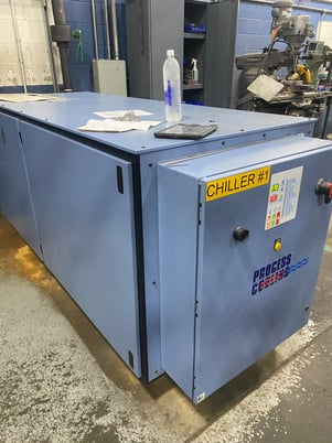 30 Ton, Process Cooling Systems #PCSNQR30, chiller, air cooled, dual 15 HP compressors, 2020 - Image 1