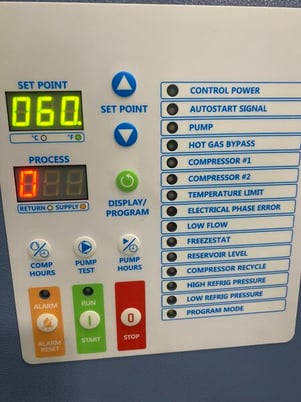 30 Ton, Process Cooling Systems #PCSNQR30, chiller, air cooled, dual 15 HP compressors, 2020 - Image 7