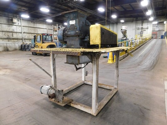 Jeffrey #PUL, 15 x 28 swing hammer pulverizer, 15 HP, 3520 RPM, 3 phase - Image 5