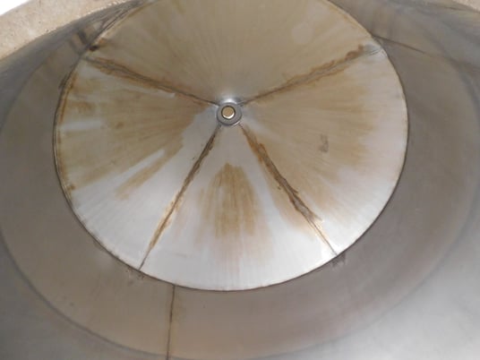 Stainless Steel Cone Hopper, 304 Stainless Steel, 72" ID, 36" wall - Image 8