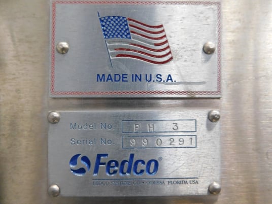 Fedco #PH3, single head filler, 316 Stainless Steel, 1.5 HP, 1750 RPM, 3 phase 230/460 V. - Image 6