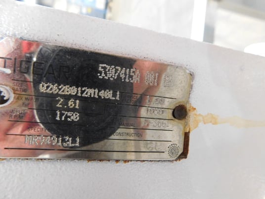 Fedco #PH3, single head filler, 316 Stainless Steel, 1.5 HP, 1750 RPM, 3 phase 230/460 V. - Image 8